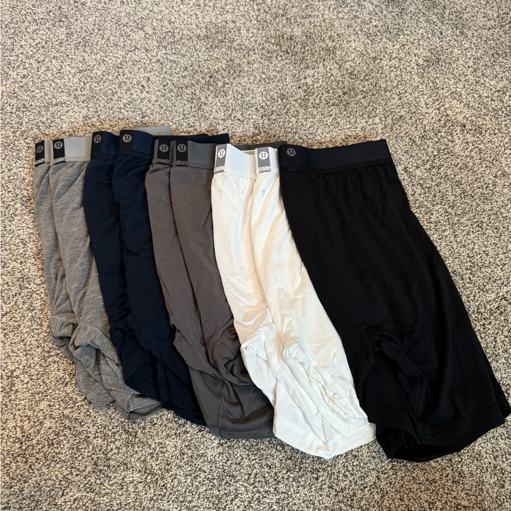 lululemon athletica Men's Boxers - Gray, Navy, White, Black